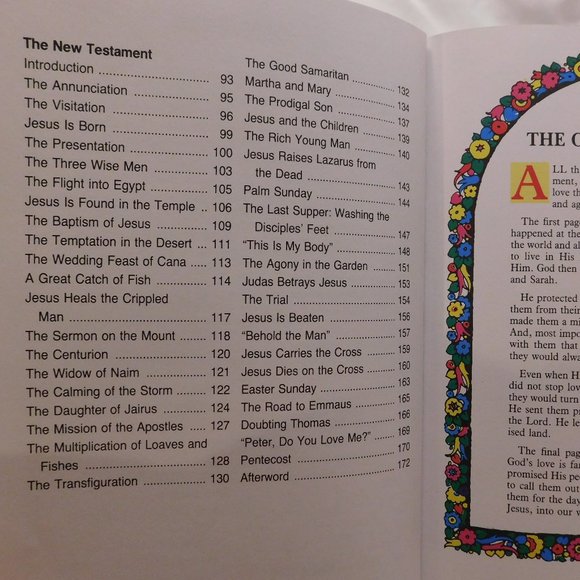 Illustrated Children's Bible Popular Stories from the Old New Testaments - Picture 7 of 7